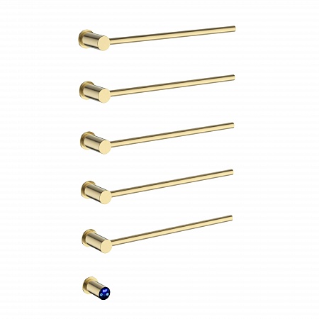 Аккорд П5 500х800 электро Полотенцесушитель TERMINUS Брашированное золото Клин - фото 1 Аккорд П5 500х800 электро Полотенцесушитель TERMINUS Брашированное золото Клин - фото 1