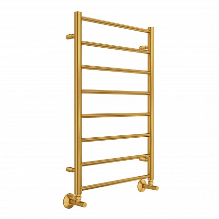 Аврора П8 500х800 Полотенцесушитель TERMINUS Брашированное золото Клин - фото 1 Аврора П8 500х800 Полотенцесушитель TERMINUS Брашированное золото Клин - фото 1